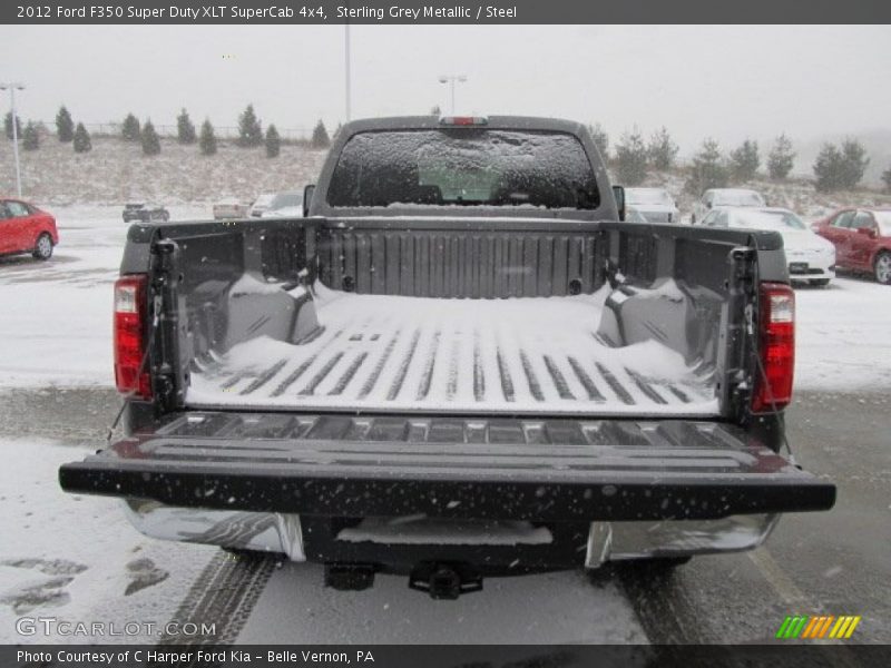 Sterling Grey Metallic / Steel 2012 Ford F350 Super Duty XLT SuperCab 4x4