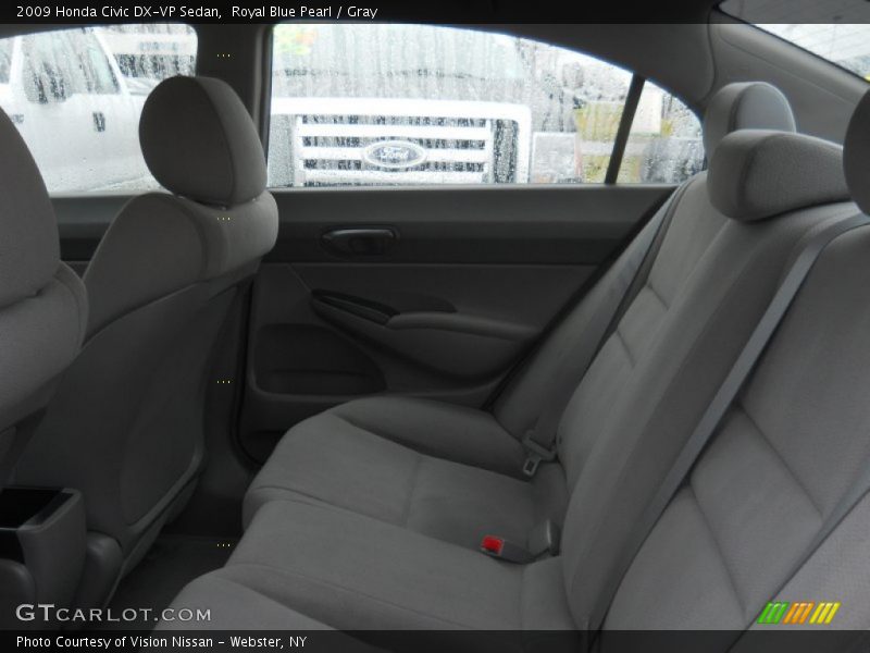 Royal Blue Pearl / Gray 2009 Honda Civic DX-VP Sedan