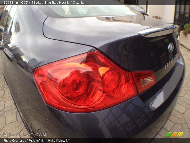 Blue Slate Metallic / Graphite 2008 Infiniti G 35 x S Sedan