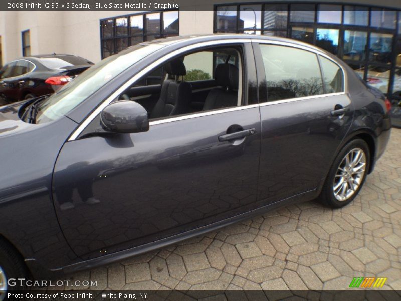 Blue Slate Metallic / Graphite 2008 Infiniti G 35 x S Sedan