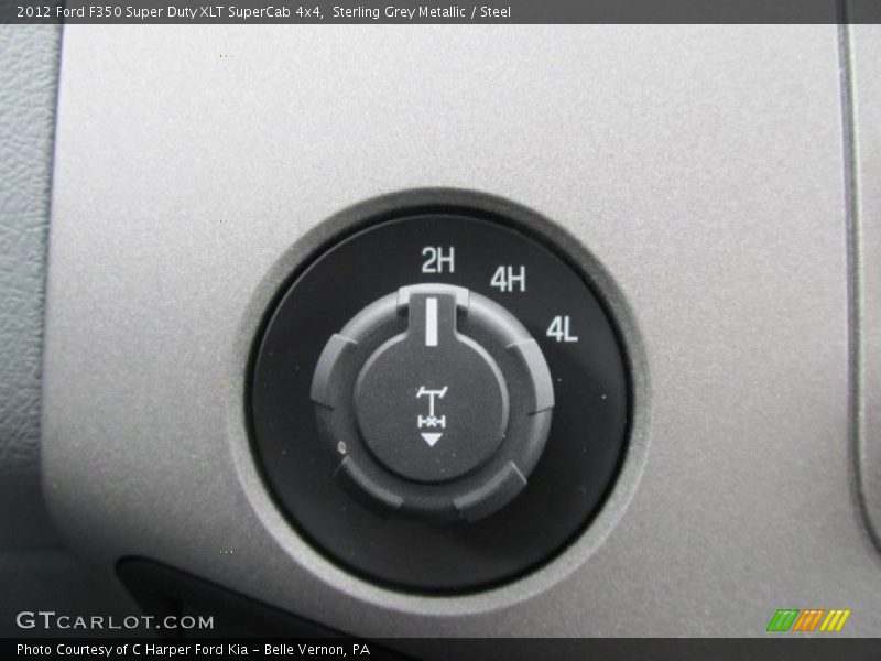 Controls of 2012 F350 Super Duty XLT SuperCab 4x4