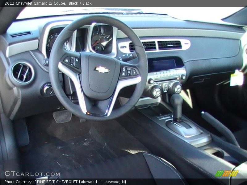 Black / Black 2012 Chevrolet Camaro LS Coupe