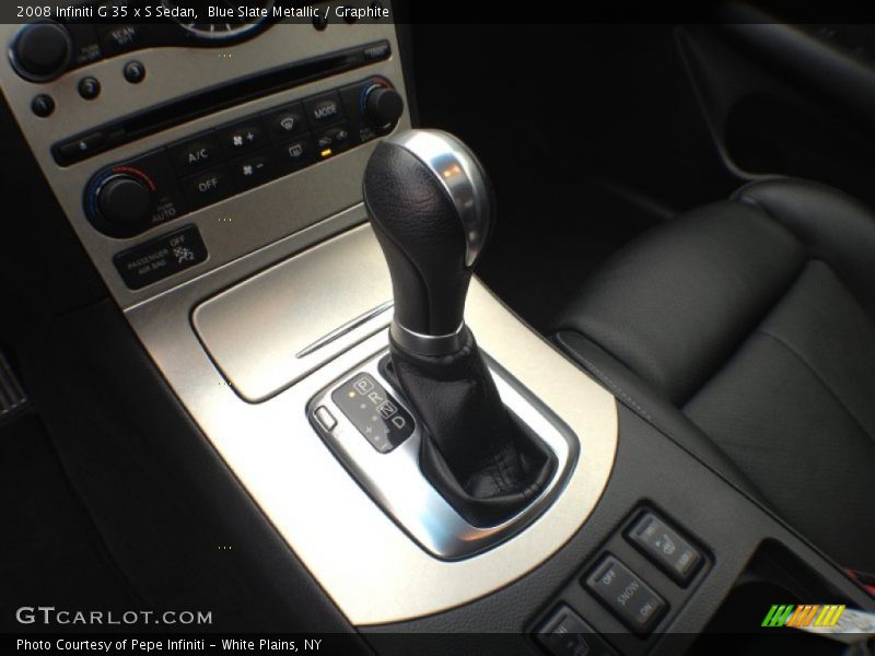  2008 G 35 x S Sedan 5 Speed ASC Automatic Shifter