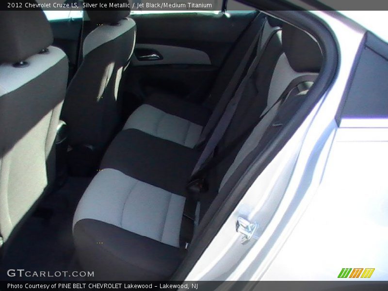 Silver Ice Metallic / Jet Black/Medium Titanium 2012 Chevrolet Cruze LS