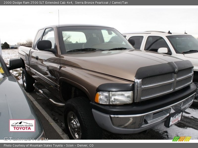 Sierra Bronze Pearlcoat / Camel/Tan 2000 Dodge Ram 2500 SLT Extended Cab 4x4