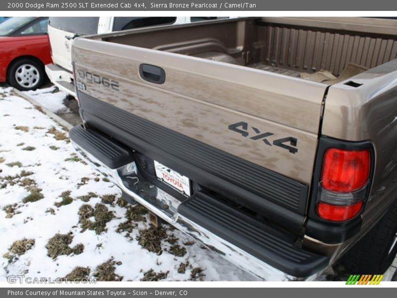 Sierra Bronze Pearlcoat / Camel/Tan 2000 Dodge Ram 2500 SLT Extended Cab 4x4