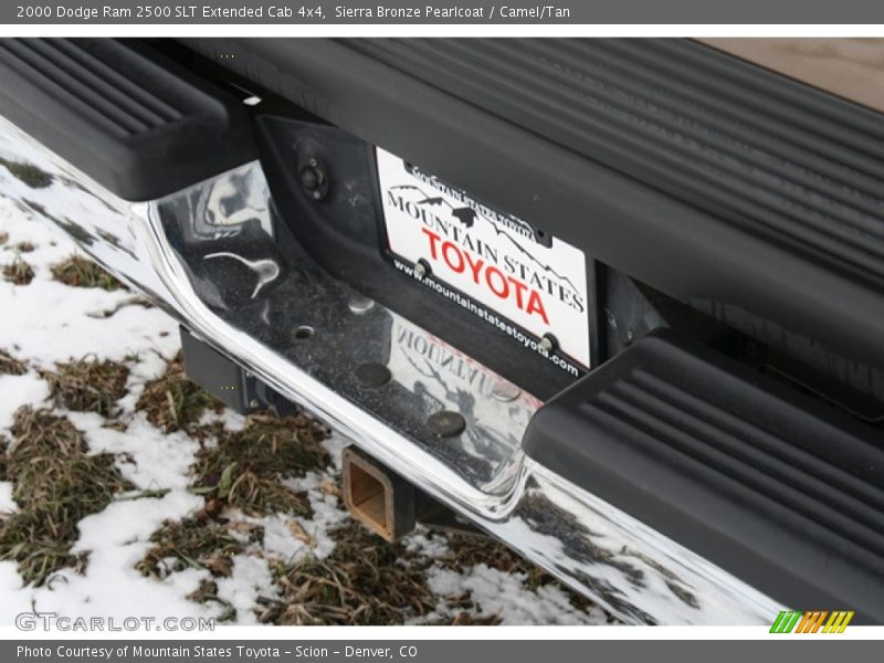 Sierra Bronze Pearlcoat / Camel/Tan 2000 Dodge Ram 2500 SLT Extended Cab 4x4