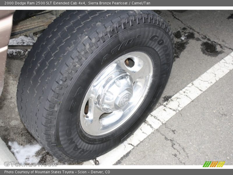  2000 Ram 2500 SLT Extended Cab 4x4 Wheel