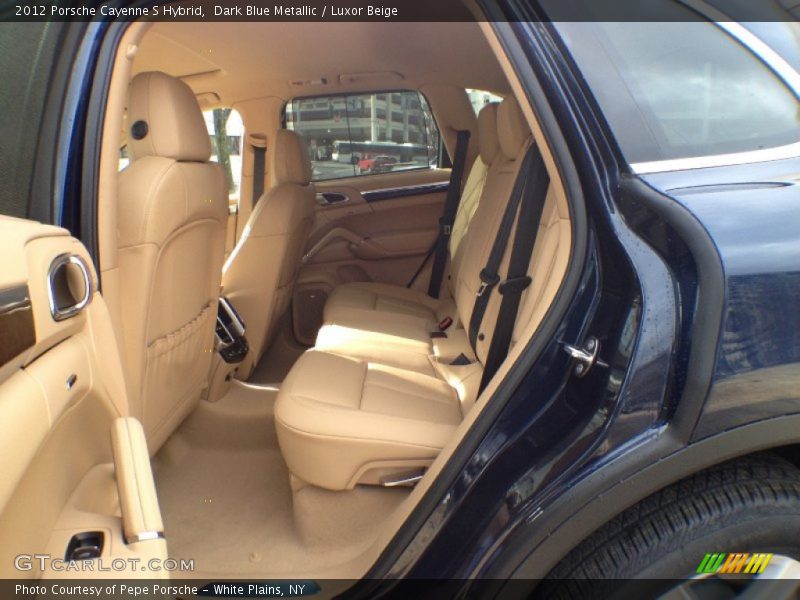  2012 Cayenne S Hybrid Luxor Beige Interior