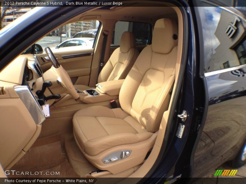  2012 Cayenne S Hybrid Luxor Beige Interior