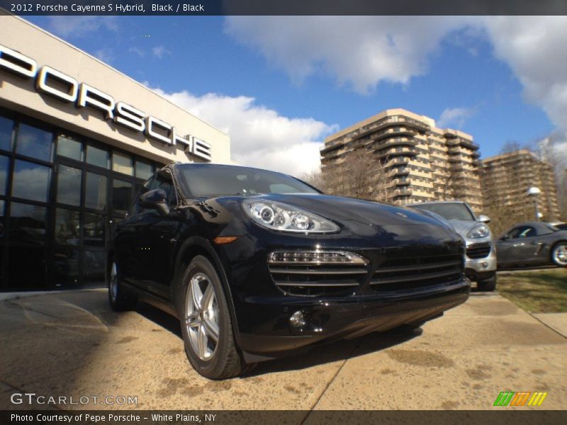 Black / Black 2012 Porsche Cayenne S Hybrid