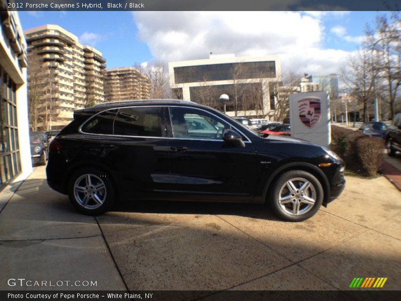 Black / Black 2012 Porsche Cayenne S Hybrid