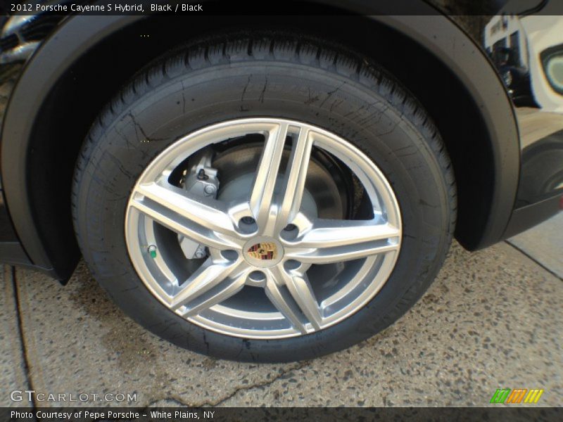 Black / Black 2012 Porsche Cayenne S Hybrid
