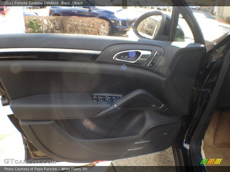 Black / Black 2012 Porsche Cayenne S Hybrid