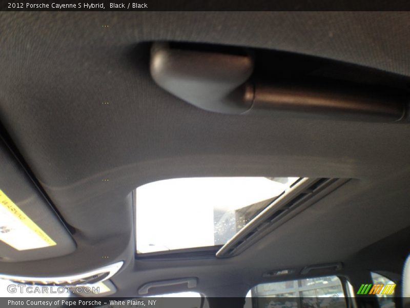 Black / Black 2012 Porsche Cayenne S Hybrid