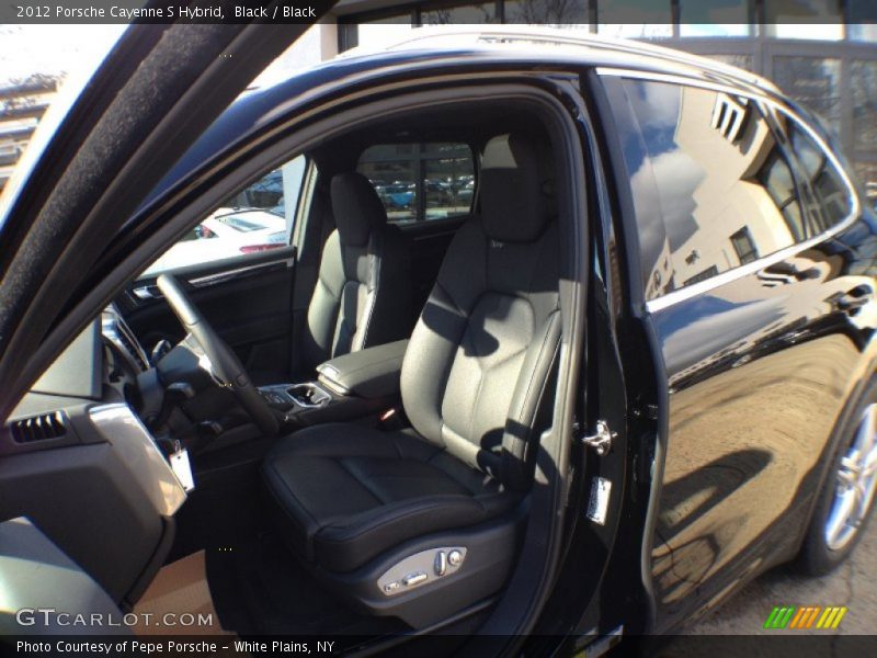 Black / Black 2012 Porsche Cayenne S Hybrid