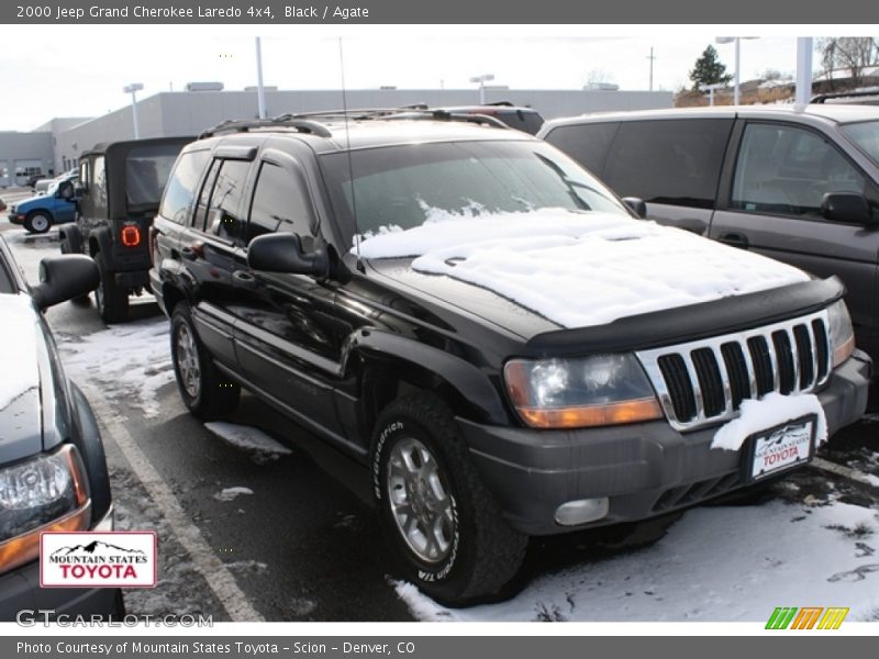 Black / Agate 2000 Jeep Grand Cherokee Laredo 4x4