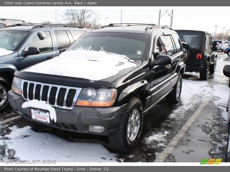 Black / Agate 2000 Jeep Grand Cherokee Laredo 4x4