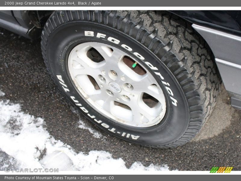 Black / Agate 2000 Jeep Grand Cherokee Laredo 4x4