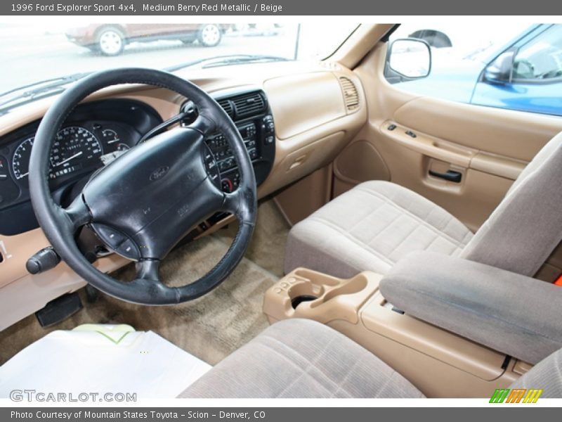  1996 Explorer Sport 4x4 Beige Interior