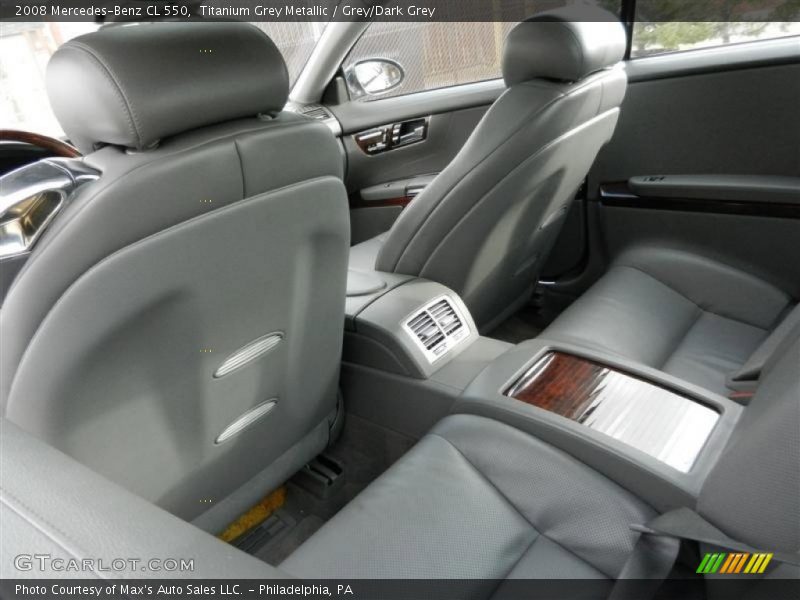  2008 CL 550 Grey/Dark Grey Interior