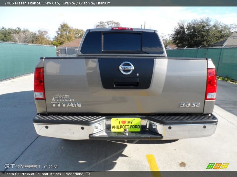 Granite / Graphite/Titanium 2006 Nissan Titan SE Crew Cab