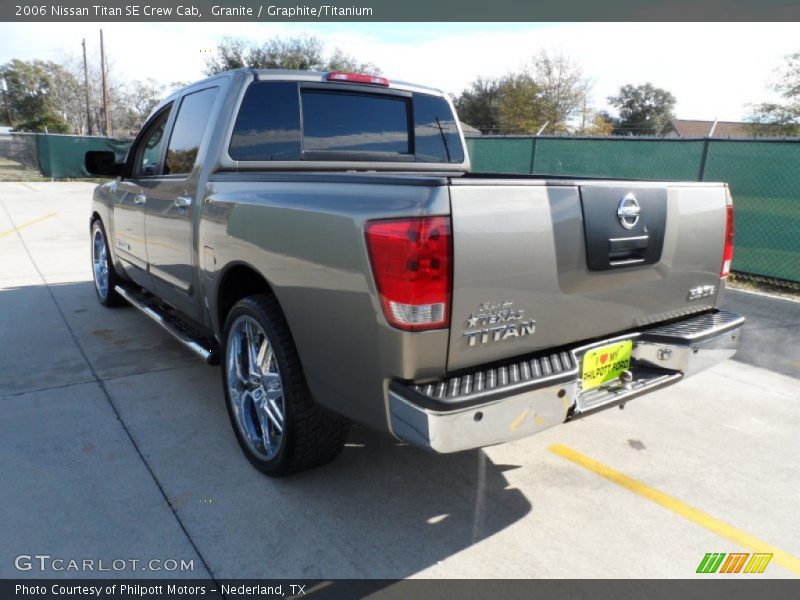 Granite / Graphite/Titanium 2006 Nissan Titan SE Crew Cab