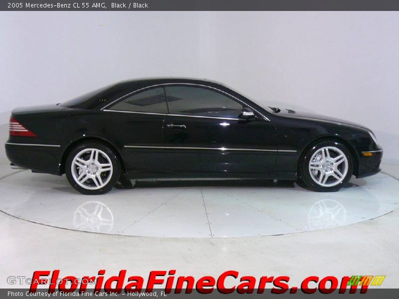 Black / Black 2005 Mercedes-Benz CL 55 AMG
