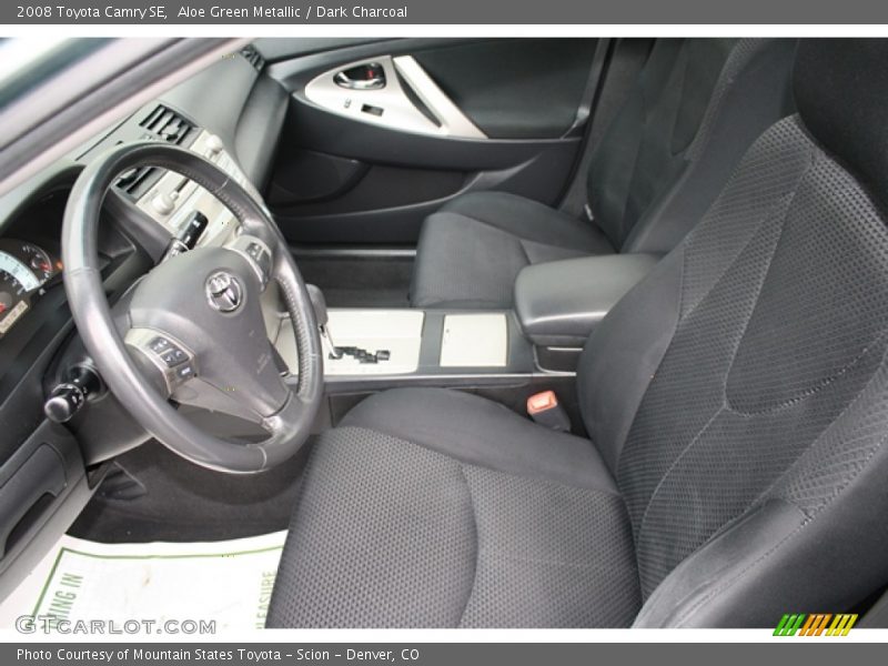 Aloe Green Metallic / Dark Charcoal 2008 Toyota Camry SE