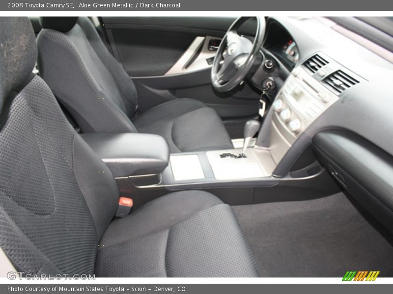 Aloe Green Metallic / Dark Charcoal 2008 Toyota Camry SE