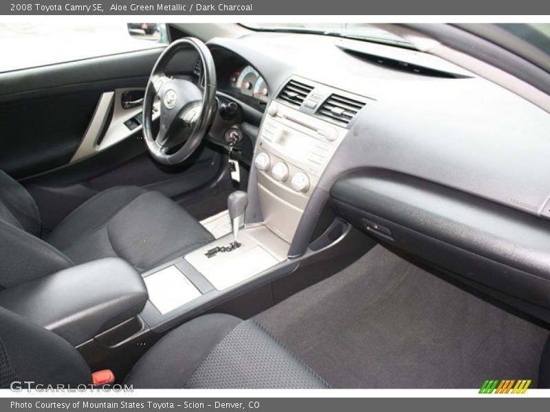 Aloe Green Metallic / Dark Charcoal 2008 Toyota Camry SE