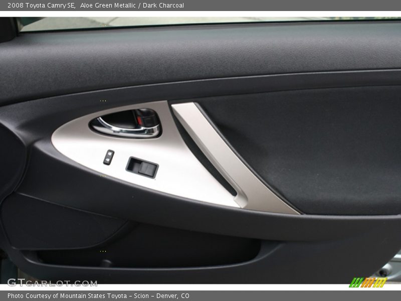 Aloe Green Metallic / Dark Charcoal 2008 Toyota Camry SE