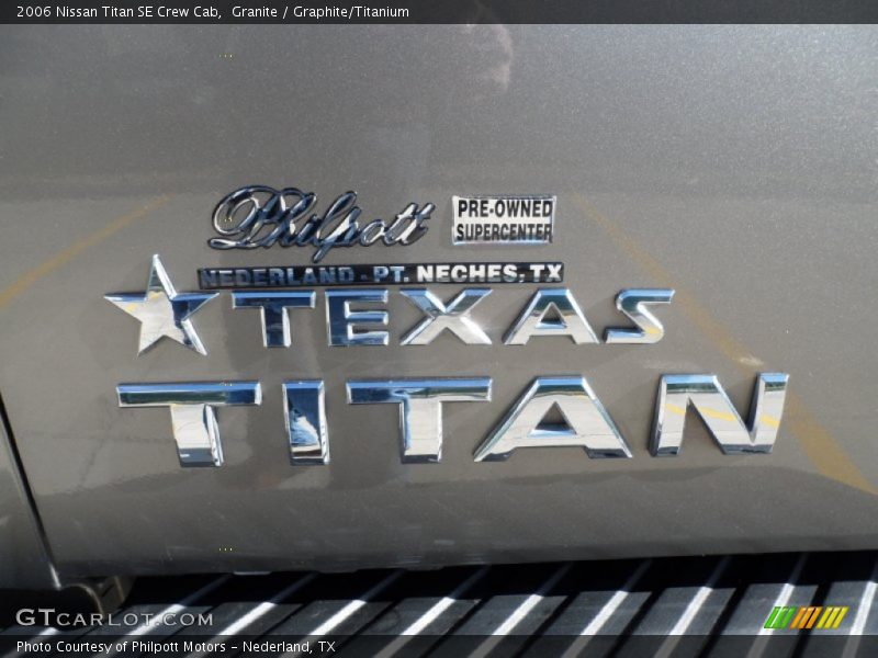 Granite / Graphite/Titanium 2006 Nissan Titan SE Crew Cab