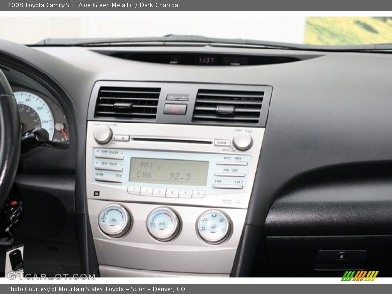Aloe Green Metallic / Dark Charcoal 2008 Toyota Camry SE