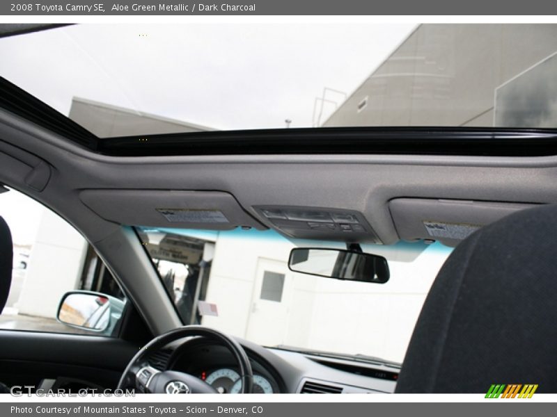 Aloe Green Metallic / Dark Charcoal 2008 Toyota Camry SE