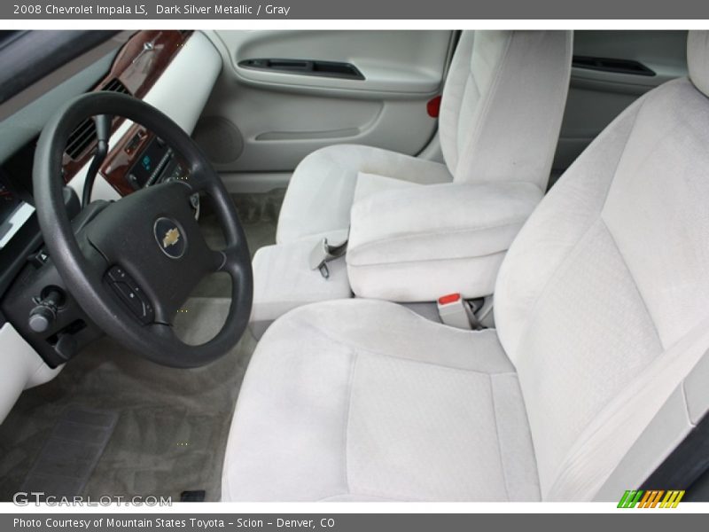  2008 Impala LS Gray Interior