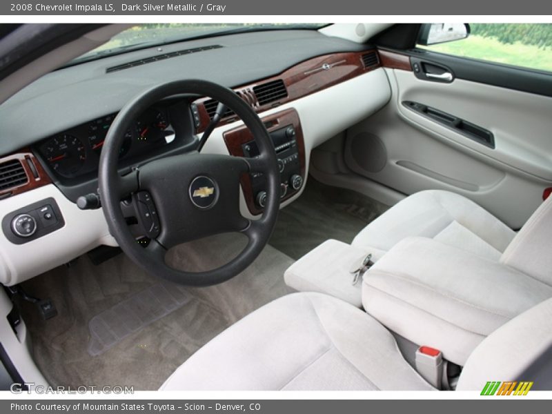 Gray Interior - 2008 Impala LS 