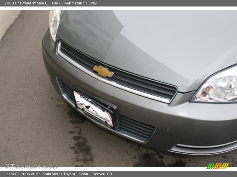Dark Silver Metallic / Gray 2008 Chevrolet Impala LS
