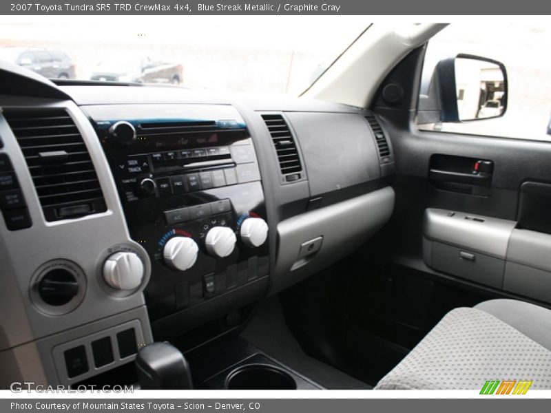 Blue Streak Metallic / Graphite Gray 2007 Toyota Tundra SR5 TRD CrewMax 4x4