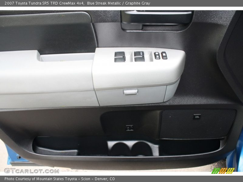 Blue Streak Metallic / Graphite Gray 2007 Toyota Tundra SR5 TRD CrewMax 4x4