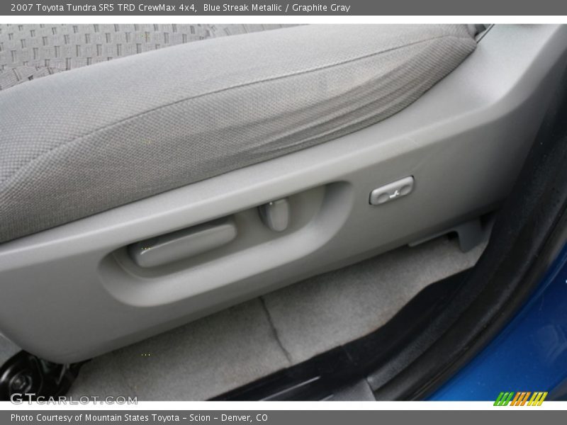 Blue Streak Metallic / Graphite Gray 2007 Toyota Tundra SR5 TRD CrewMax 4x4