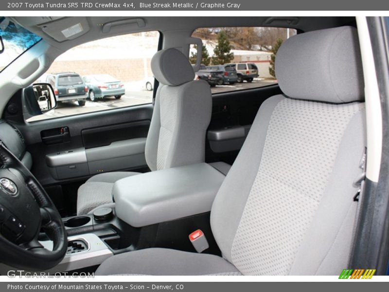 Blue Streak Metallic / Graphite Gray 2007 Toyota Tundra SR5 TRD CrewMax 4x4