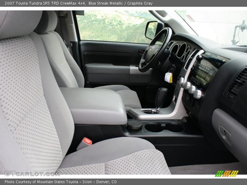 Blue Streak Metallic / Graphite Gray 2007 Toyota Tundra SR5 TRD CrewMax 4x4