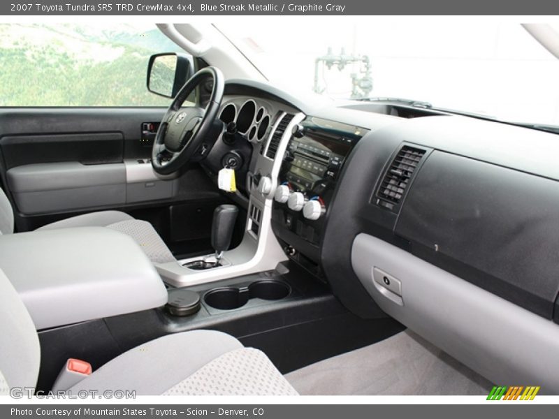 Blue Streak Metallic / Graphite Gray 2007 Toyota Tundra SR5 TRD CrewMax 4x4