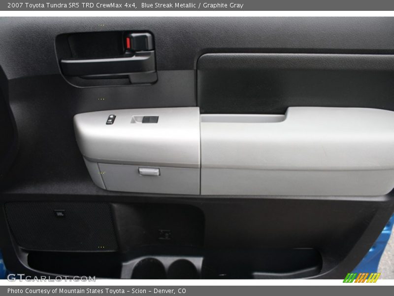 Blue Streak Metallic / Graphite Gray 2007 Toyota Tundra SR5 TRD CrewMax 4x4