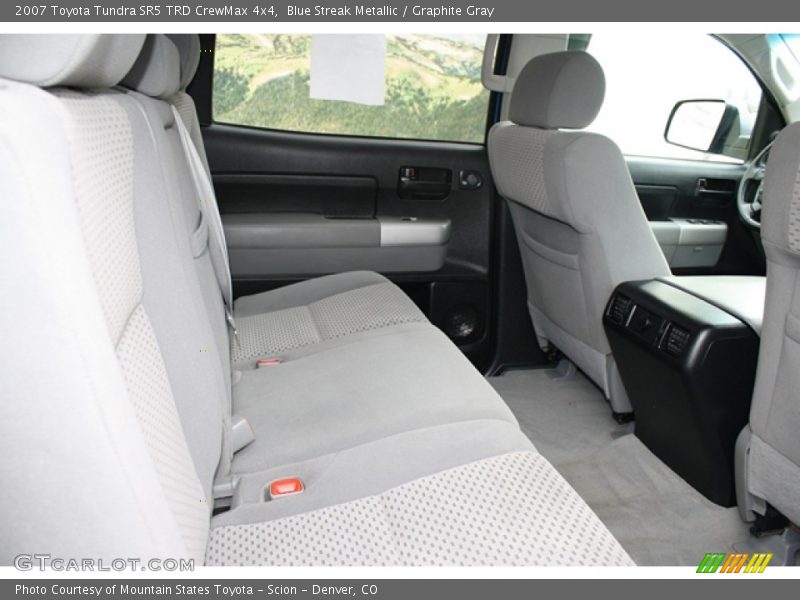 Blue Streak Metallic / Graphite Gray 2007 Toyota Tundra SR5 TRD CrewMax 4x4