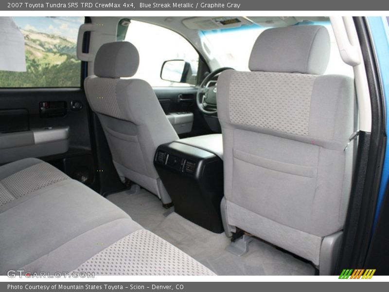 Blue Streak Metallic / Graphite Gray 2007 Toyota Tundra SR5 TRD CrewMax 4x4