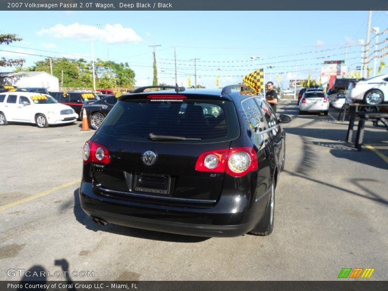 Deep Black / Black 2007 Volkswagen Passat 2.0T Wagon