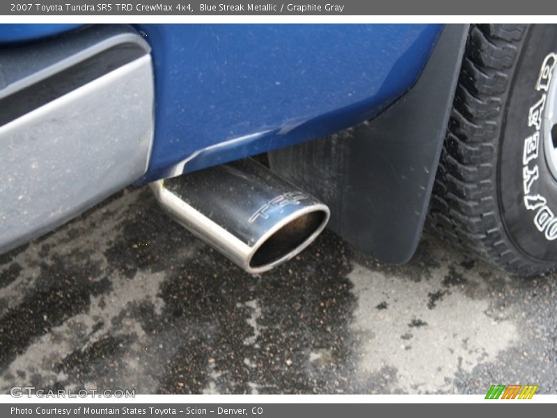 Blue Streak Metallic / Graphite Gray 2007 Toyota Tundra SR5 TRD CrewMax 4x4