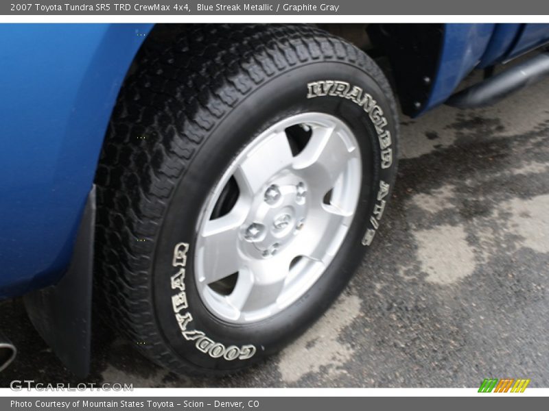 Blue Streak Metallic / Graphite Gray 2007 Toyota Tundra SR5 TRD CrewMax 4x4